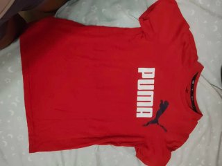 Camiseta Puma Roja Talla 15-16