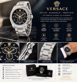 Reloj Versace de Lujo