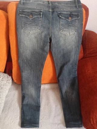 Pantalones vaqueros mujer azules
