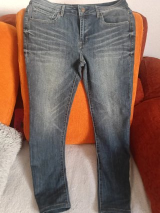 Pantalones vaqueros mujer azules
