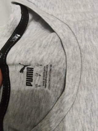 Camiseta Puma gris manga corta