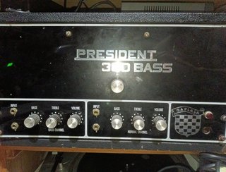 Gaplasa President 300 Bass Amplificador Vintage