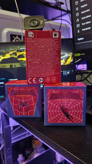 X2 Juguetes Spiderman McDonald's sin abrir