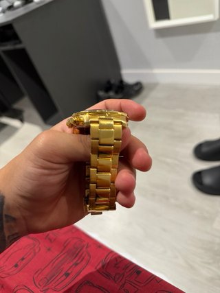 Reloj Lotus Dorado y Azul