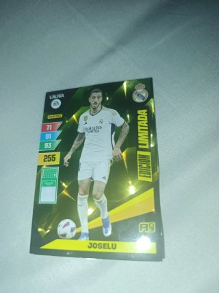 Carta Joselu Real Madrid Edición Limitada