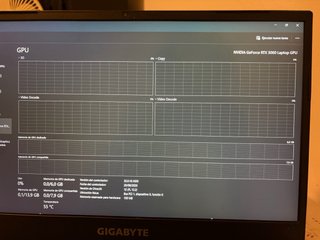 Portátil Gigabyte Negro