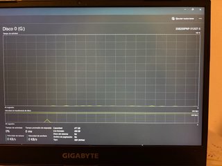Portátil Gigabyte Negro