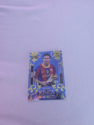 Carta Messi 2009/10 Bota de Oro edición limitada.