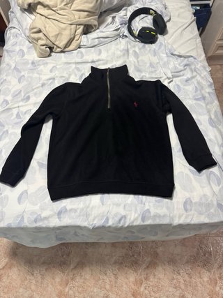 Polo Ralph Lauren cuello medio negro