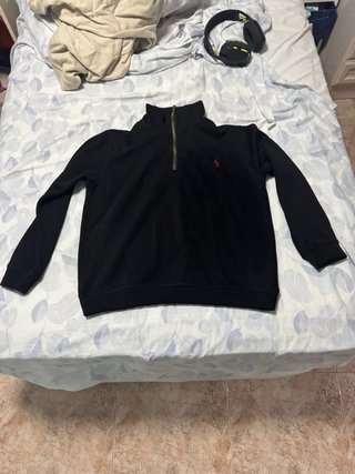 Polo Ralph Lauren cuello medio negro