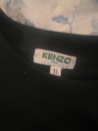 Sudadera Kenzo Negra Talla XL