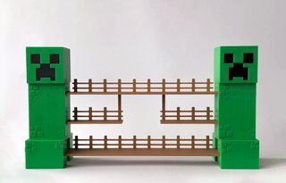 Expositor Minecraft Kinder Joy