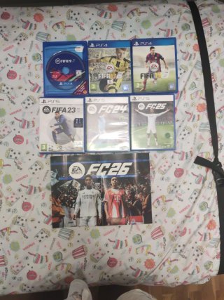 Lote Juegos FIFA y FC PS4/PS5