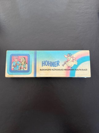 Flauta Hohner Blockflöte Vintage