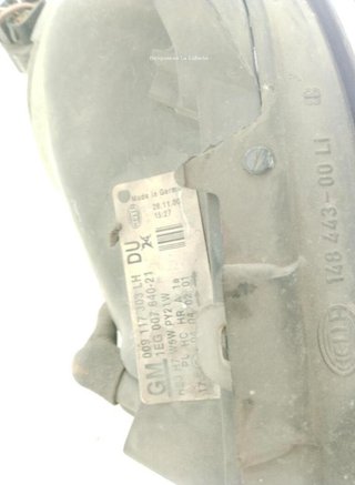 Faro derecho opel 1eg00764021 astra g 1.6 22892638
