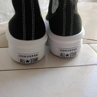 Converse All Star Botas Negras Plataforma