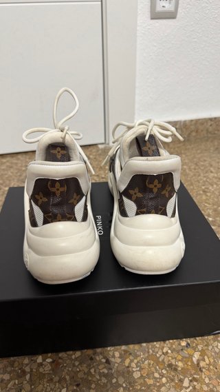 Zapatillas Louis Vuitton Marrón/Blanco