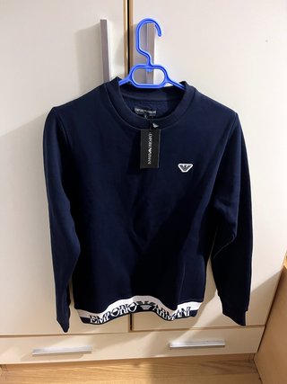 Sudadera Emporio Armani Azul Marino Talla L