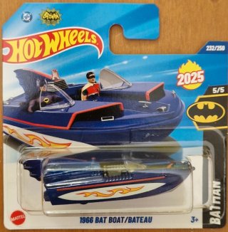 HotWheels 1966 Bat Boat / Bateau (Batman) (DC)