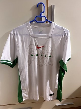 Camiseta Futbol Nigeria Nike Blanco Verde Talla M