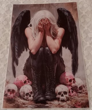 Póster Lienzo Ángel Caído 30x45 cm