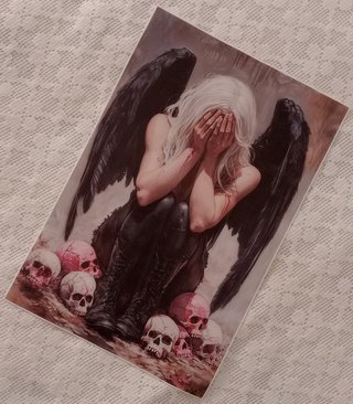 Póster Lienzo Ángel Caído 30x45 cm