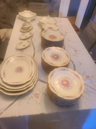 Vajilla Porcelana Bidasoa 12 Comensales