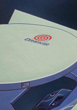 Sega Dreamcast Exploded Poster PVC 106x50xm