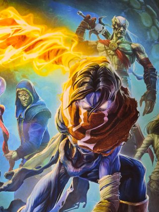 Legacy of Kain Soul Reaver Poster A3 Laminato