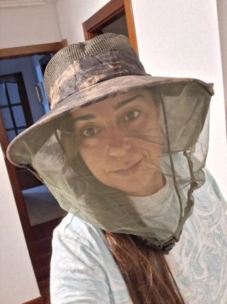 Sombrero apicultor con mosquitera
