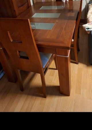 Muebles madera maciza juntos separados Negociables