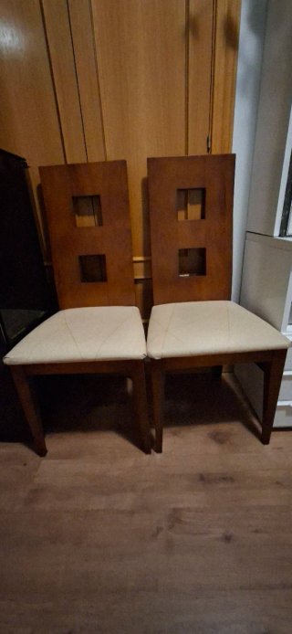 Muebles madera maciza juntos separados Negociables