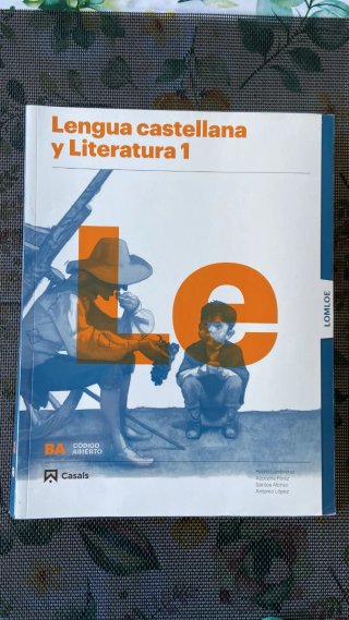 Lengua castellana y literatura 1, Le Bachillerato