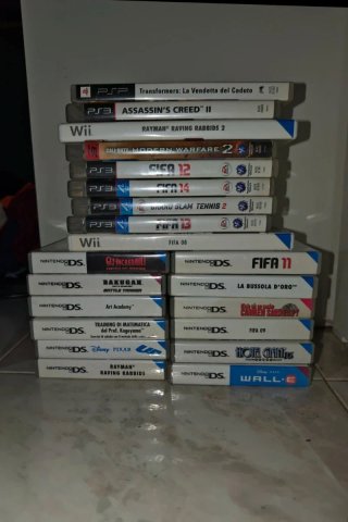 Lotto 200 Giochi PS3, Wii, DS, Xbox 360
