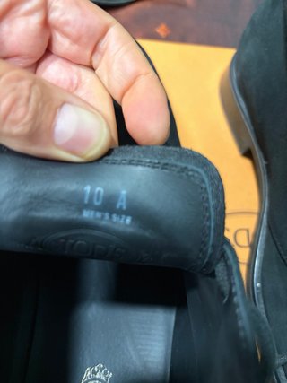 Scarpe Tod's uomo nero taglia 44