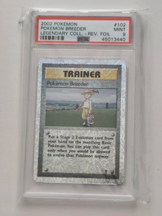 Pokémon Breeder Rev. Foil PSA 9