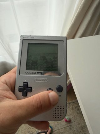 Nintendo Game Boy Pocket Plata