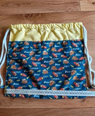 Mochila infantil Cars tela
