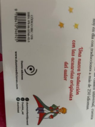 Libro el Principito