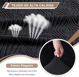 TAOCOCO Funda Sillón Relax 8 Piezas Antimanchas