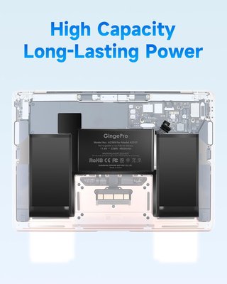 GINGEPRO A2389 Batería 4800mAh 55Wh 11,4V A2337