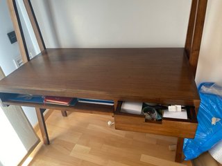 Scrivania Banak Importa in legno di teak