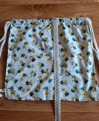 Mochila de tela con estampado Minions