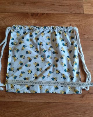 Mochila de tela con estampado Minions