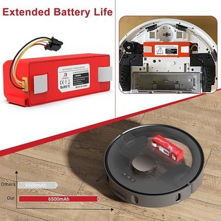 HT TopHinon 6500mAh Batería Xiaomi Roborock S4
