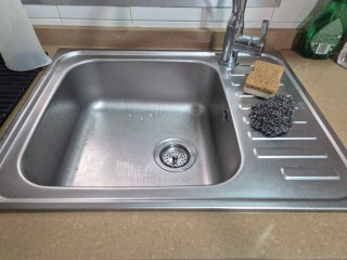 Cocina completa madera y metal
