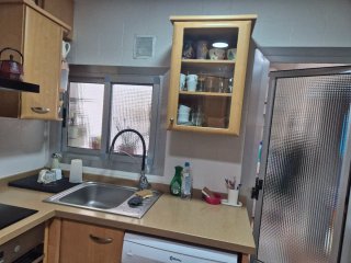 Cocina completa madera y metal