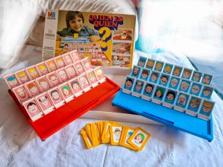 Juego Quién es Quién MB Años 80
