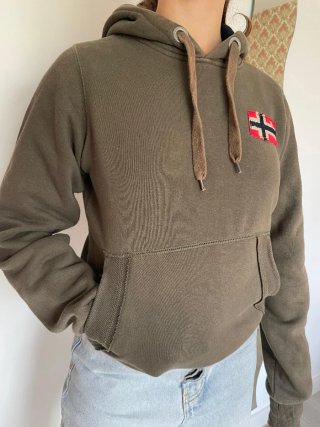 Sudadera Geographical Norway verde