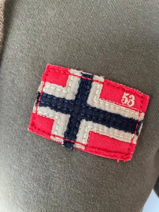 Sudadera Geographical Norway verde